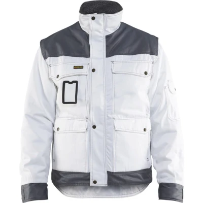 Afbeelding van Blaklader Winterjas Schilders 4865 WIT/GRIJS MT S