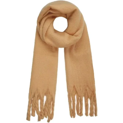 Afbeelding van Sjaal Winter Time Effen Camel