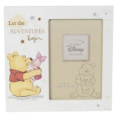 Afbeelding van Disney Magical Beginnings MDF 4&#039; x 6&#039; Photo Frame Pooh Adventure DI417, 200 g
