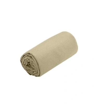 Afbeelding van Sea to Summit Airlite Towel reishanddoek L badhanddoek microvezel absorberend en sneldrogend ultralicht compact wandelen 60 x 120cm Desert Brown 67g