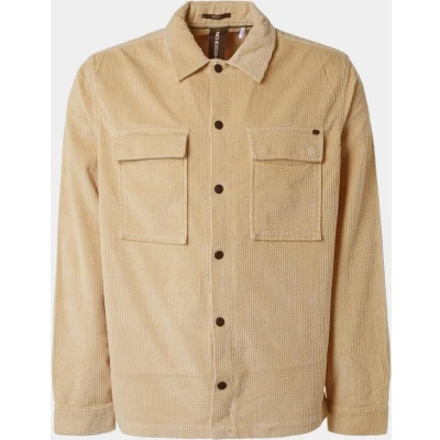 Afbeelding van No Excess Overshirt Corduroy Beige maat XL Heren met Regular fit Pasvorm Duurzaam Suitable Herenkleding