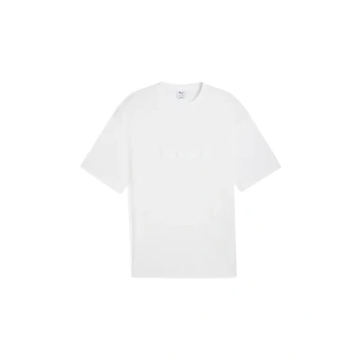Afbeelding van Puma Porsche Legacy Essentials Tshirt basic, Heren, Maat: Large, White