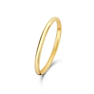 Afbeelding van Isabel Bernard Le Marais Solene 14 karaat gouden stacking ring IB330077 60 (Maat: 60)