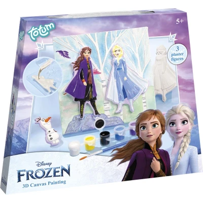 Afbeelding van Totum Disney Frozen II 3D Gips Canvas Schilderij