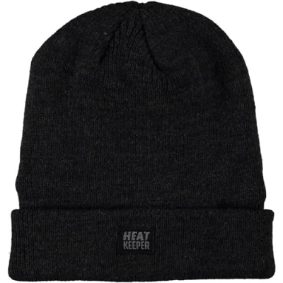 Afbeelding van Heatkeeper Thermo muts heren One Size Antraciet 2 Stuks Warme mutsen