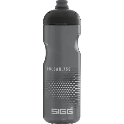 Afbeelding van SIGG Fiets drinkfles Pulsar Anththrate Indrukbaar Vaatwasmachinebestendig Vederlicht Lekvrij BPA vrij Sport &amp; Accessoires Grijs 0,75L