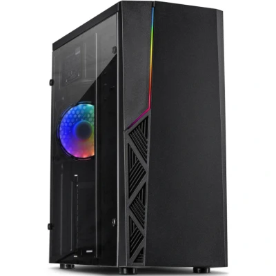 Afbeelding van Inter Tech B 02 RGB Tower Zwart