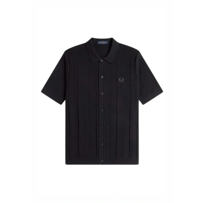 Afbeelding van Fred Perry Overhemd, Heren, Maat: Small, Black
