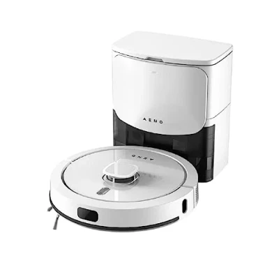Afbeelding van AENO RC4S Robotstofzuiger Nat en droogreiniging Slimme bediening via de App NL HEPA filter 2 in 1 Station