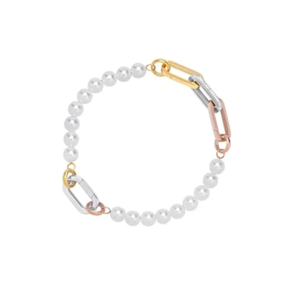 Afbeelding van iXXXi Connect Bowie Zilver Dames Armband (sieraad) 21.5cm