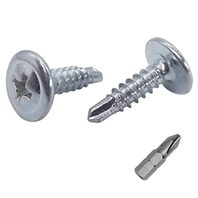 Afbeelding van (Pack van 300 stuks) verzinkt staal 4,2 x 16 mm schroeven, Phillips gemodificeerde truss hoofd, zelfborende plaatmetalen schroef, zelftappende (300, mm)