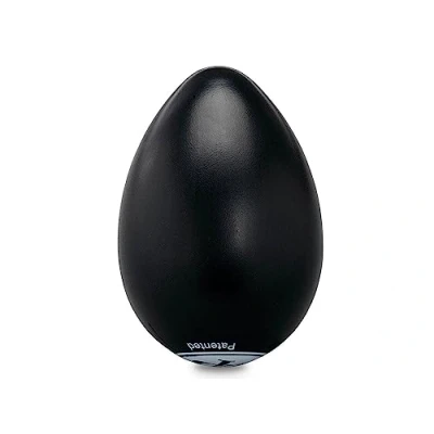 Afbeelding van LP Latin Percussion LP0020BK Shaker Big Egg 3&quot; (7,6 cm), kunststof zwart, hoger volume, ideaal voor live gebruik