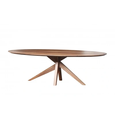 Afbeelding van Vergadertafel Colombo breed 200CM diep 115CM bladkleur Zand Matlak