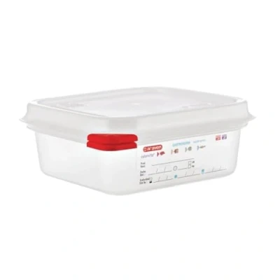 Afbeelding van Araven GN 1/6 voedseldoos met deksel 1,1L (4 stuks)