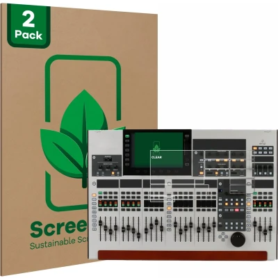 Afbeelding van ScreenLeaf Screenprotector voor Behringer Wing (Set bestaande uit 11 folies) Duurzame schermbescherming Folie Beschermfolie transparant (2 Stuks)