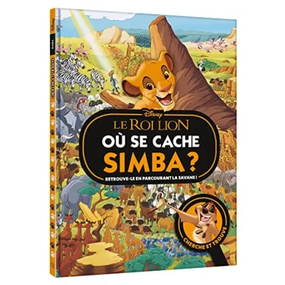 Afbeelding van le ROI LION Où se cache Simba ? Cherche et Trouve Disney: Retrouve en parcourant la savane !