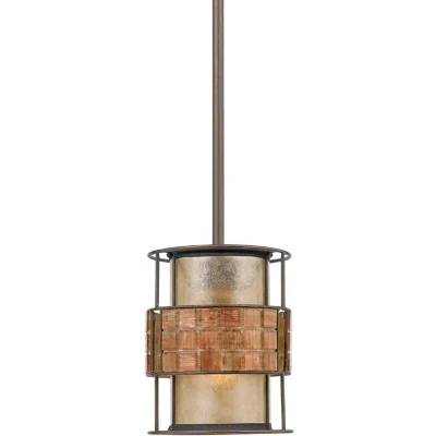 Afbeelding van Quoizel LED Pendelarmatuur Laguna 1X E27 Max 60W Dimbaar Renaissance Copper