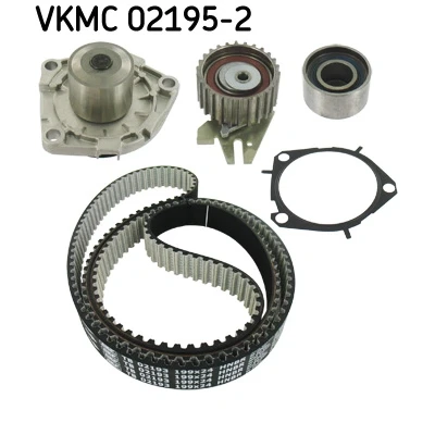 Afbeelding van Skf Distributieriem kit incl.waterpomp VKMC 02195 2