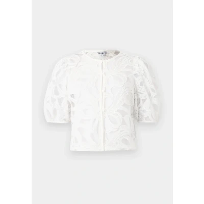 Afbeelding van Object Objrose Overhemdblouse, Dames, Maat: 34, Cloud dancer