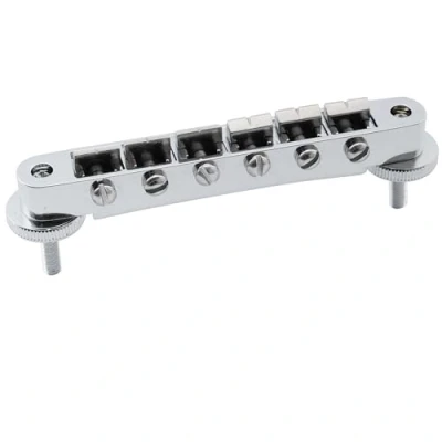 Afbeelding van Musiclily Pro 52mm ABR 1 Tune O Matic Brug voor Epiphone Les Paul SG stijl Elektrische Gitaar, Chroom