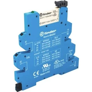 Afbeelding van Finder MasterBASIC 6A Interface Relais 24V AC/DC 39.01.0.024.0060 E3UFV