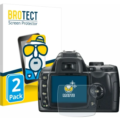 Afbeelding van BROTECT Screenprotector voor Nikon D60 Folie Beschermfolie matte (2 Stuks)