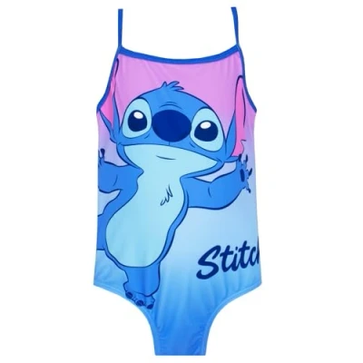 Afbeelding van Disney Lilo En Stitch Badpak Eendelig Meisjes Zwemkleding Voor Officiële Merchandise Blauw 140
