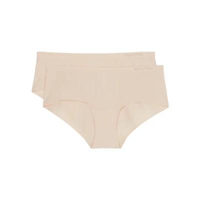 Afbeelding van Marc O Polo Elastic Panty 2P Beige Small Dames