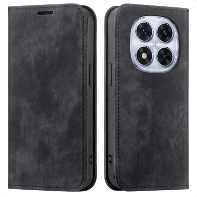 Afbeelding van Xiaomi Redmi Note 14 Pro 5G Hoesje Kunststof imoshion Bookcase Zwart Telefoonhoesje