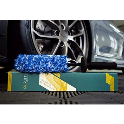 Afbeelding van detailmate Velgenreinigingsset: Sonax FelgenStar 750 ml + Aurum ultraFlat microvezel velgenborstel microvezeldoek 320GSM