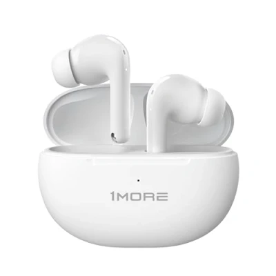 Afbeelding van 1MORE Q20 Bluetooth 5.3 oortelefoon, draadloze oordopjes met ANC, lichtgewicht hoofdtelefoon, in ear koptelefoon, 4 microfoons en AI Enc voor heldere gesprekken, 30 uur, IPX4 (Wit)