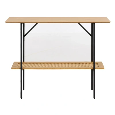 Afbeelding van Nordic Home Meya sidetable 100 cm naturel Hout