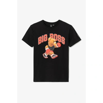 Afbeelding van Le Temps Des Cerises Bishop Tshirt print, Heren, Maat: Medium, Noir