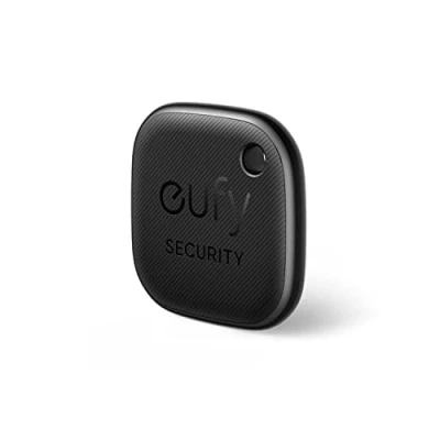 Afbeelding van eufy Security SmartTrack Link (zwart, 1 pack), Android niet ondersteund, werkt met Apple Zoek mijn (alleen iOS), Key Finder, Bluetooth Tracker voor oordopjes en bagage, Phone waterbestendig