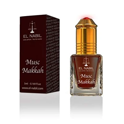 Afbeelding van Musk Makkah 5 ml parfum El Nabil Misk Muskus geurolie voor mannen en vrouwen