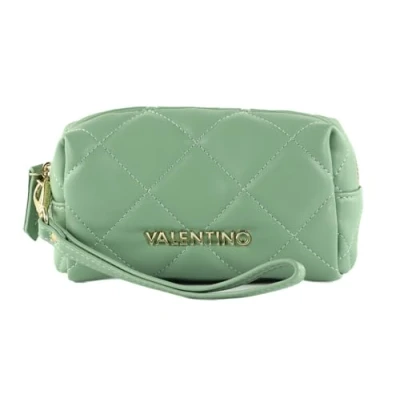 Afbeelding van VALENTINO Utensil zak Ocarina Soft Cosmetic Case Salvia Lichtgroen