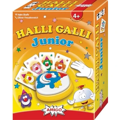 Afbeelding van Amigo Spiel + Freizeit Halli Galli Junior: in de circustent. Voor 2 tot 4 spelers van jaar en ouder