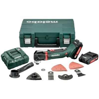 Afbeelding van Metabo MT 18 LTX Compact 613021510 Multifunctioneel gereedschap Incl. 2 accus, accessoires, koffer 15 delig V Ah