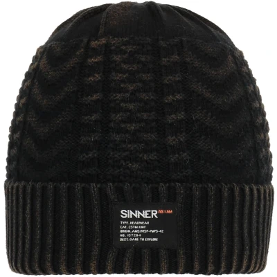 Afbeelding van SINNER slope beanie Hoed Zwart Multicolour