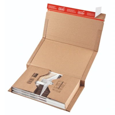 Afbeelding van 20x ColomPac® boekverpakking 455 x 320 mm B golf (± 3,0 mm) Karton