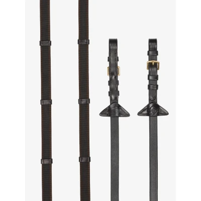 Afbeelding van LeMieux Arika Rubber grip teugels continental
