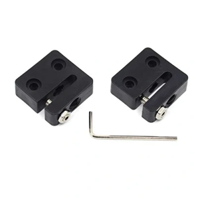 Afbeelding van Befenybay 2 STKS Anti Speling Moer 8mm Diameter Lood Schroef Moer, Moves 2mm in One Turn voor CNC en 3D Printer (2mm Pitch Lood)