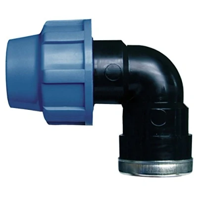 Afbeelding van Cornat bewateringssysteem hoek PE buis, Ø 32 mm, 3/4 inch binnendraad, polypropyleen, voor koud water mm x Innengewinde multicolor