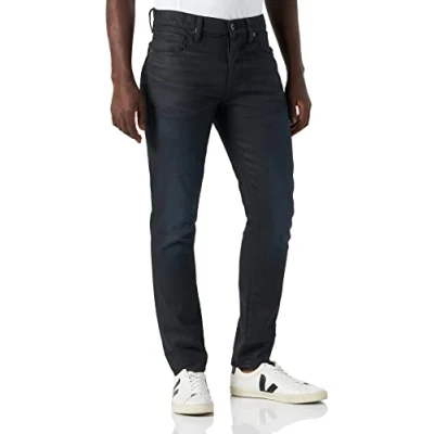 Afbeelding van G Star Raw 3301 Slim Jeans heren,Blauw (Worn in Naval Blue Cobler B767 d351),32W / 34L