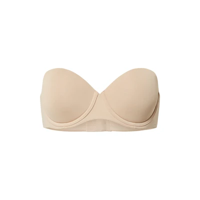 Afbeelding van Calvin Klein dames Invisible Flex strapless push up bh in de kleur Beige, maat: B70