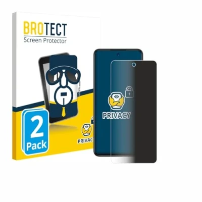 Afbeelding van BROTECT privacy screenprotector voor ZTE Blade A75 4G Folie Beschermfolie Blauwlichtfilter (2 Stuks)
