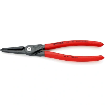 Afbeelding van Knipex 48 11 J3 borgveertang binnenr. recht 40 100 mm