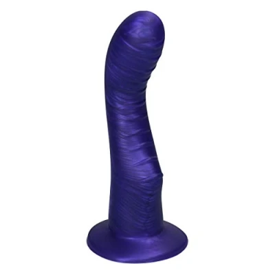 Afbeelding van Ylva &amp; Dite Kajsa Siliconen G spot / Prostaat dildo Made in Holland Iridescent Violet