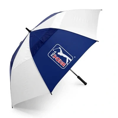 Afbeelding van PGA TOUR paraplu windbestendig, blauw, wit, Medium, Klassiek