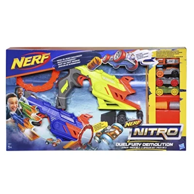 Afbeelding van Hasbro Nerf Nitro C0817EU5 DuelFury Demolition, autoblasterset